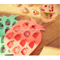 Silicone pineapple ice mold